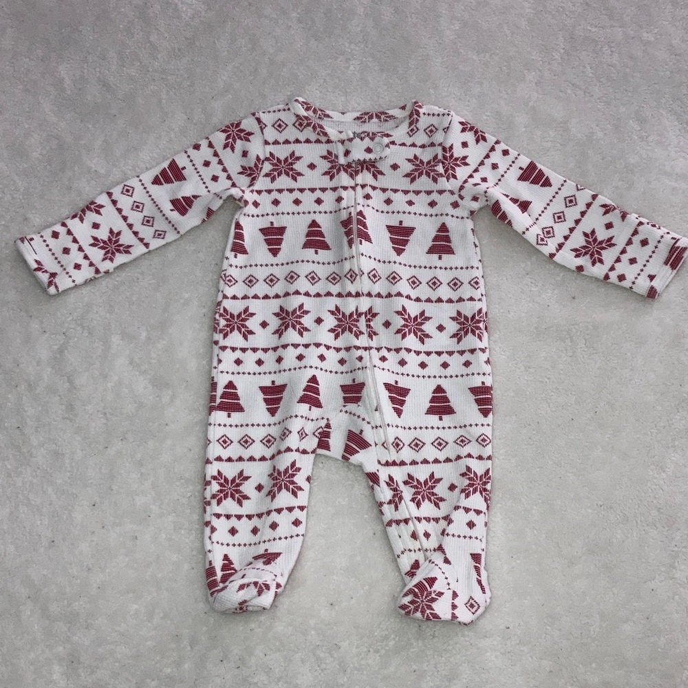 #14. Carter’s Child of Mine - Feative Red and White One Piece